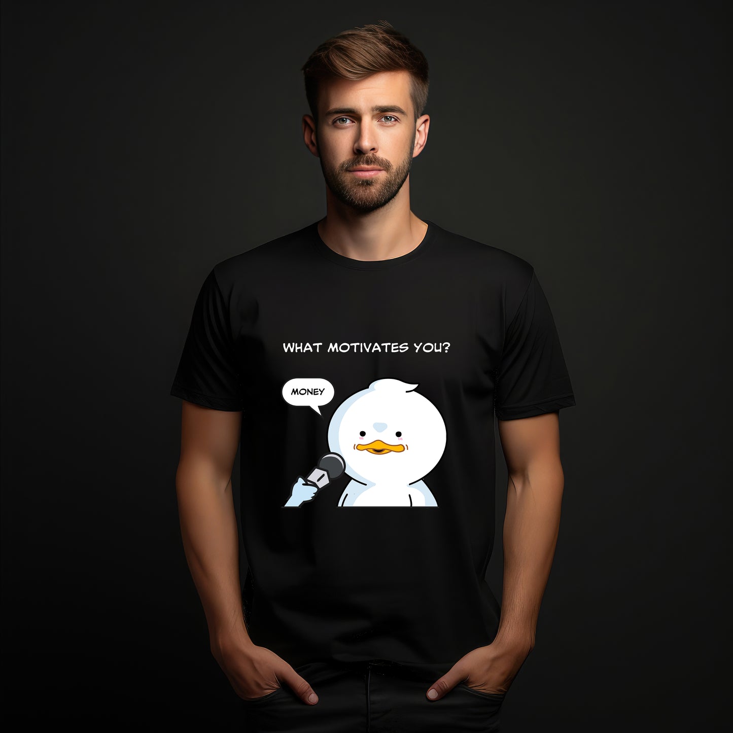 Money Motivation QUACKU T-Shirt