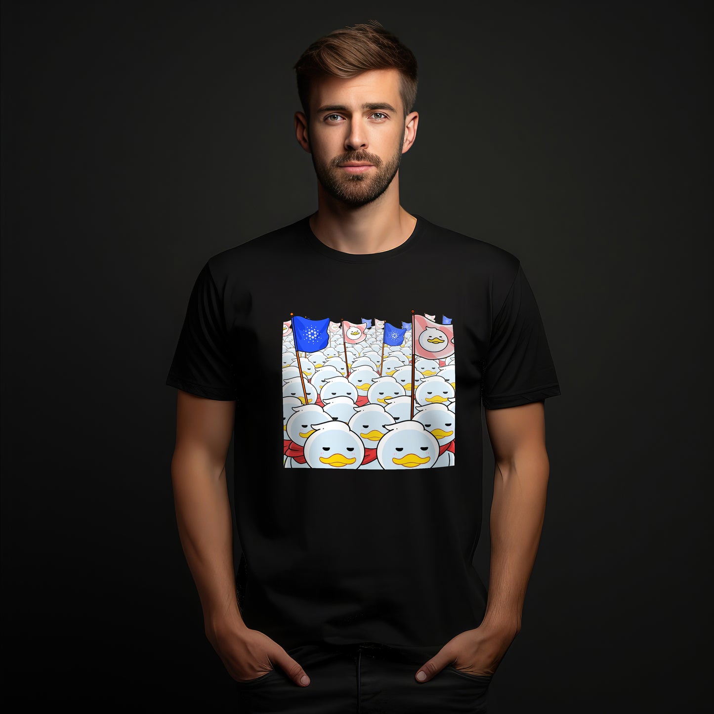 QUACKU Duck Army T-Shirt