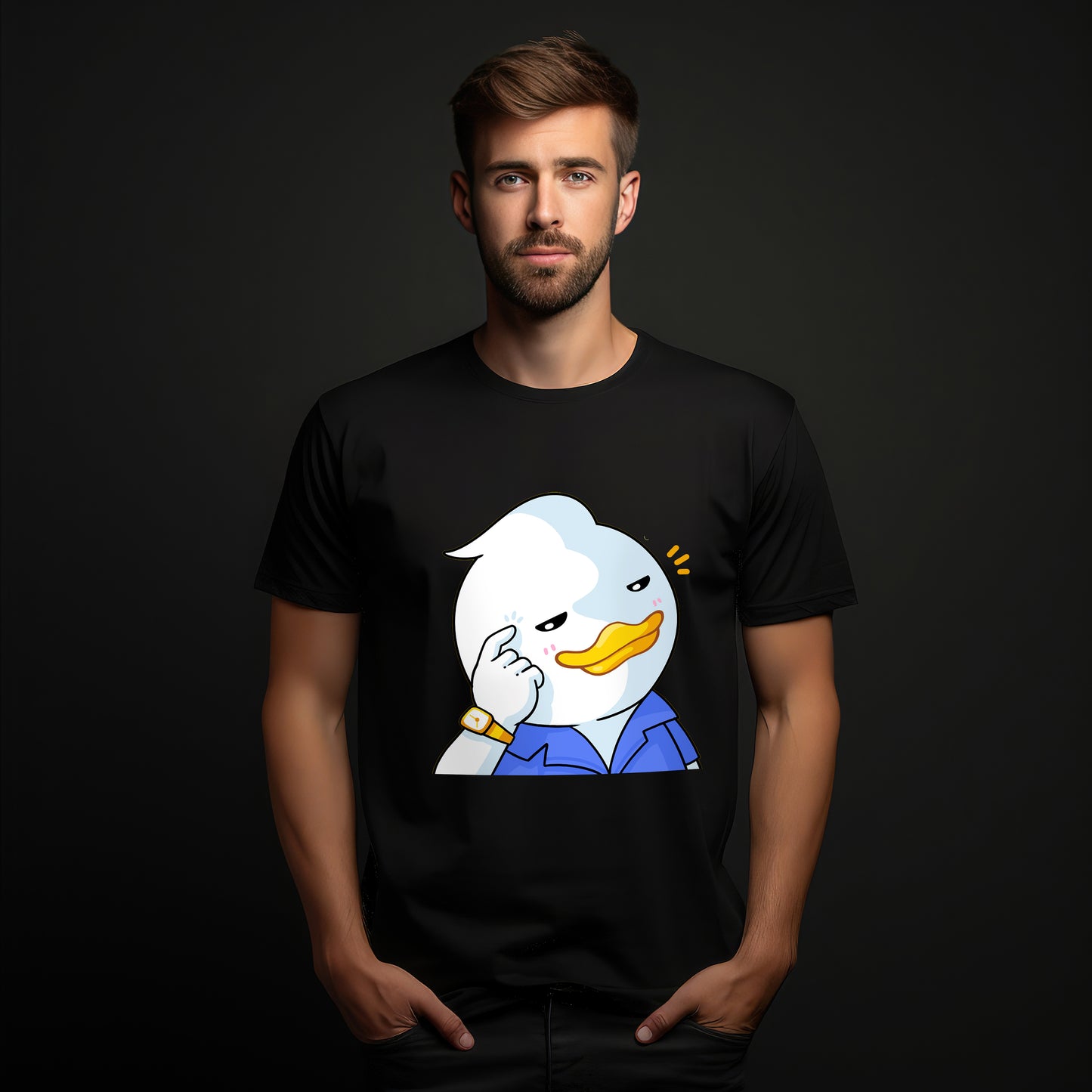 Quacku “Think Smart” Meme T-Shirt