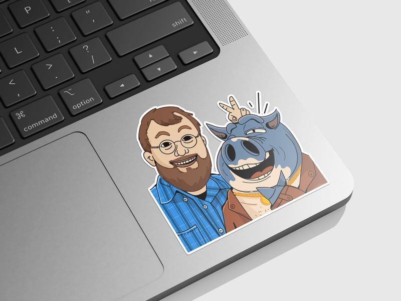 NIKEPIG x Charles Hoskinson Sticker
