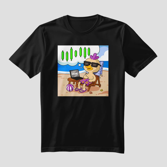 BOK the Chicken Beach Trading Tee