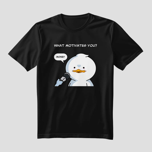 Money Motivation QUACKU T-Shirt